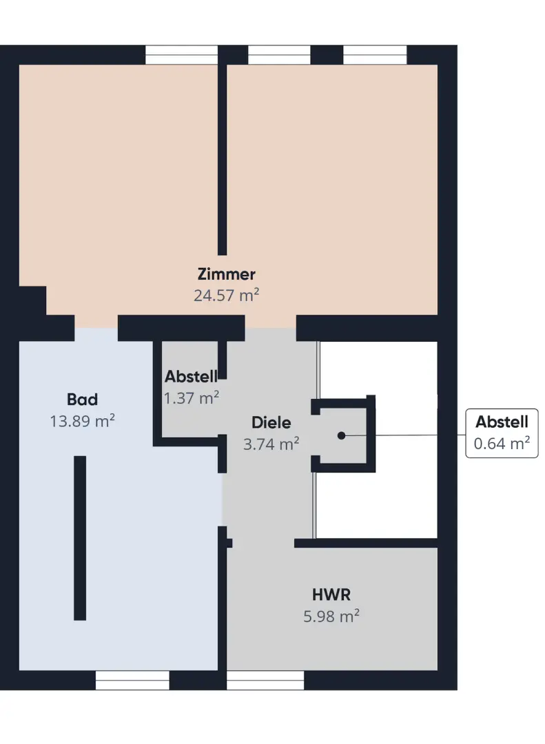 Grundriss 1. Obergeschoss