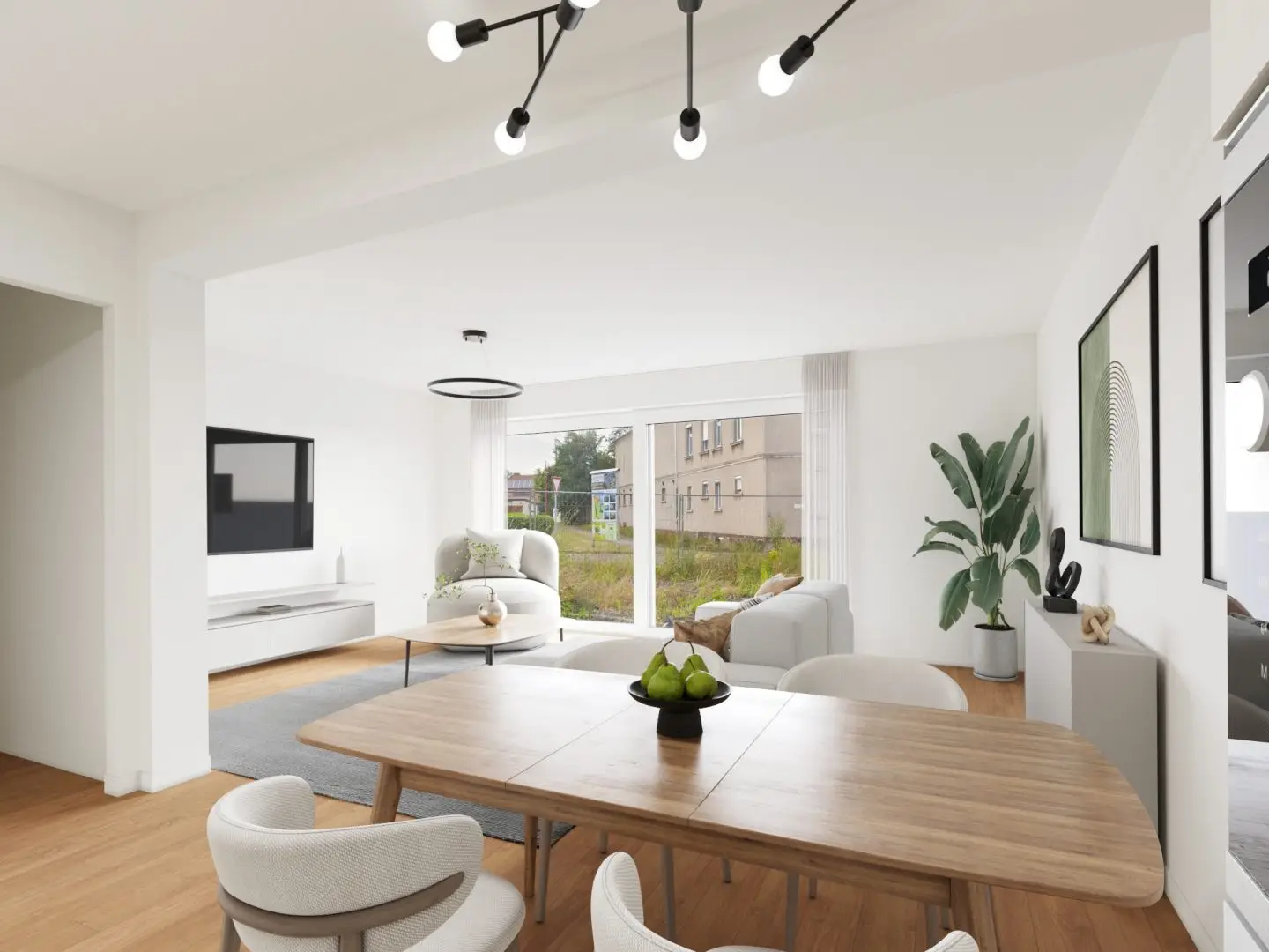 Einrichtungsbeispiel Wohnzimmer
