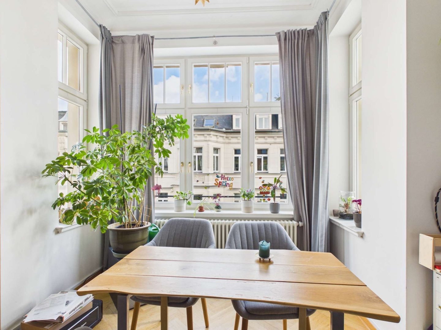 Ausblick Wohnzimmer