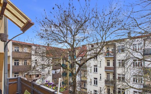 Ausblick Balkon