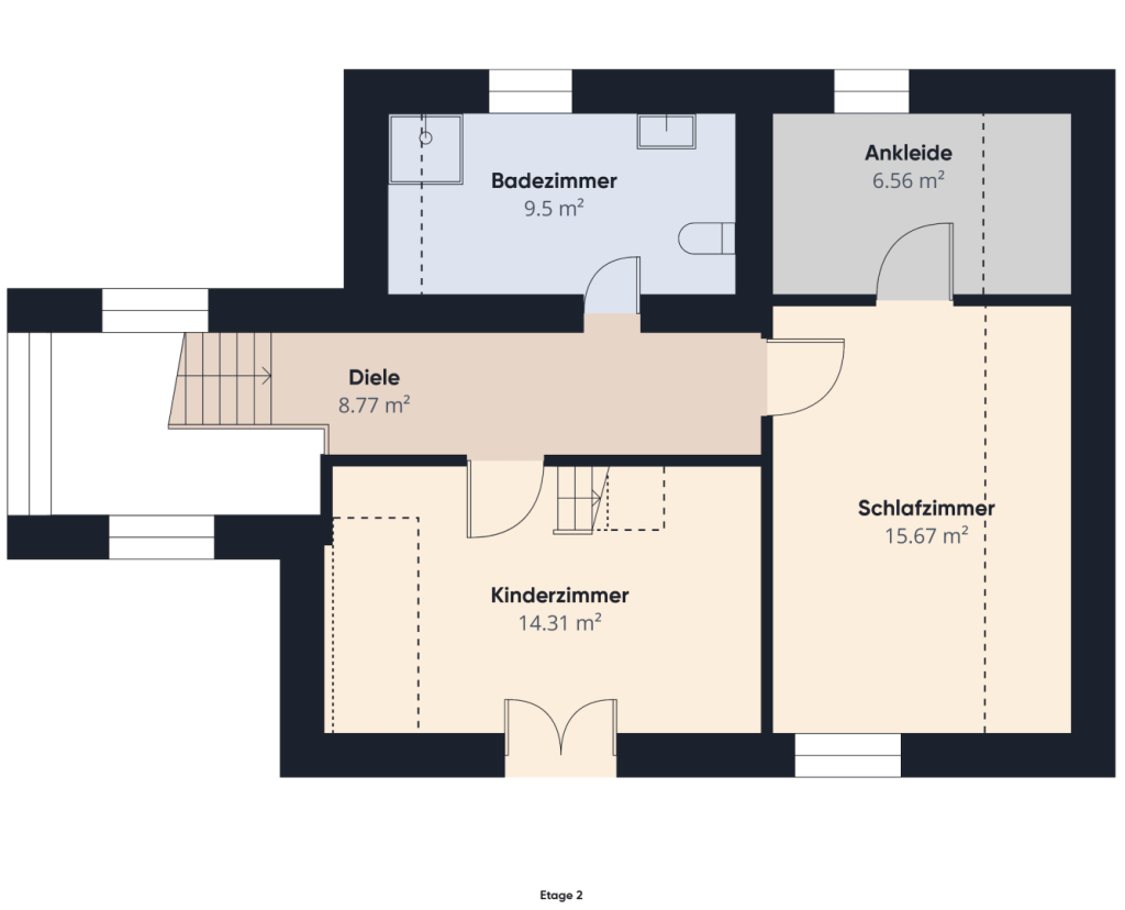Grundriss 1. OG